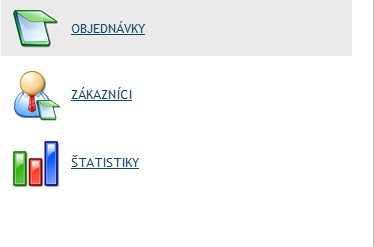 Zoznam objednávok v eshope, správa zákazníkov. Štatistiky objednávok a štatistiky objednaného tovaru v eshope Správa objednávok, zákazníkov a štatistiky pre eshop