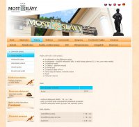 Tvorba web stránok a webdesign Hotel Most Slávy